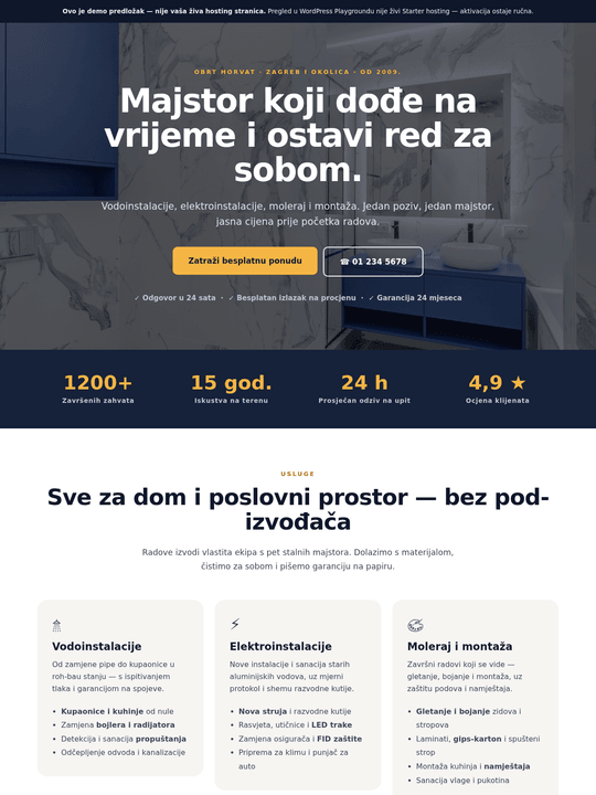Pregled naslovnice: Majstor / Gradnja