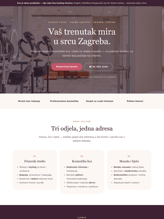Pregled naslovnice: Salon & Ljepota
