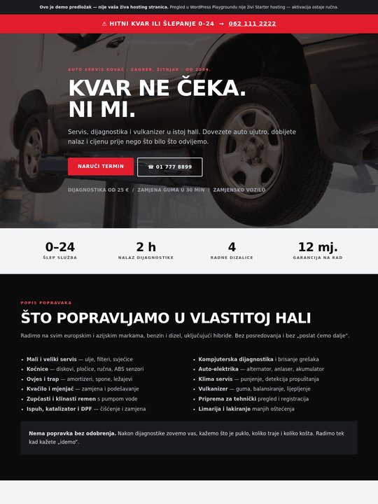 Pregled naslovnice: Servis & Auto
