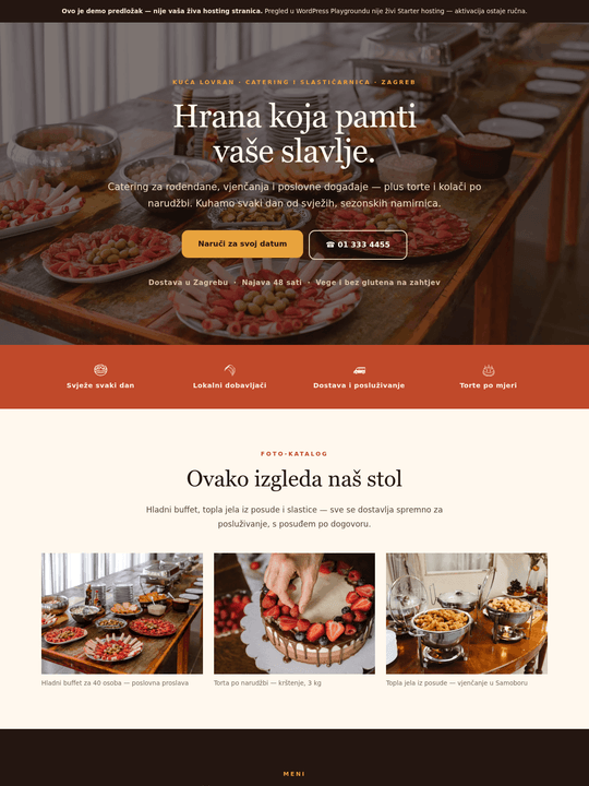Pregled naslovnice: Gastro & Događaji